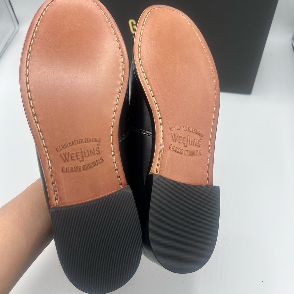 GH Bass Whitney Shearling Whiskey Loafer Flats Slip On Weejuns Various Sizes - Picture 7 of 13